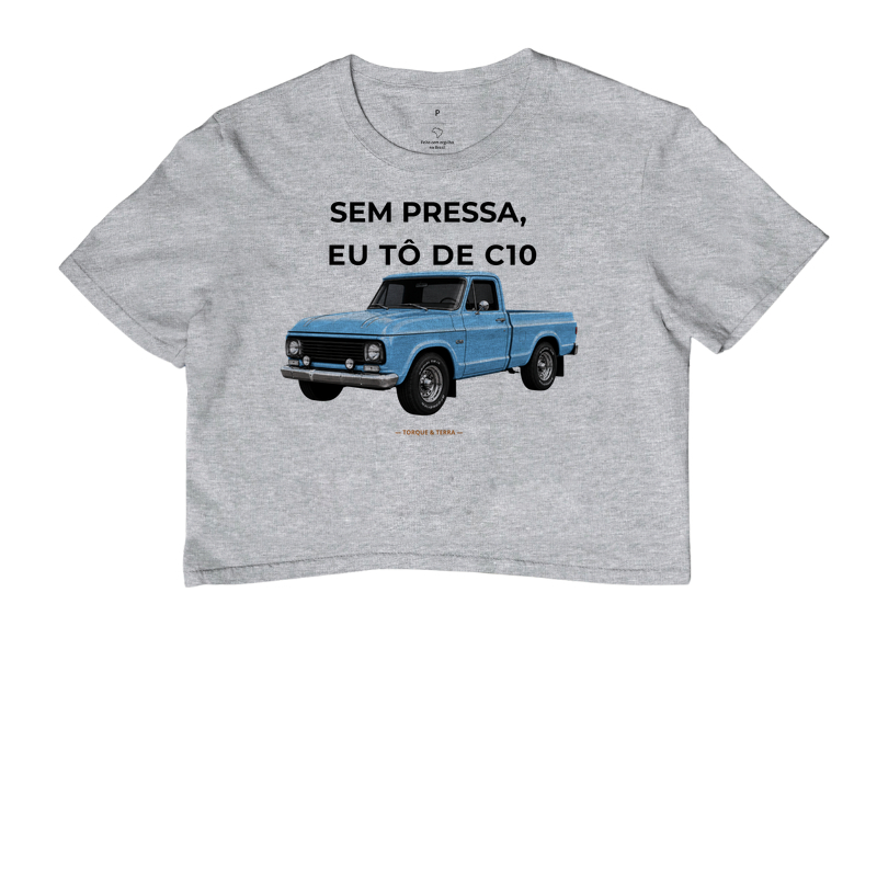 Sem pressa, eu tô de C10 - azul - Imagem 6
