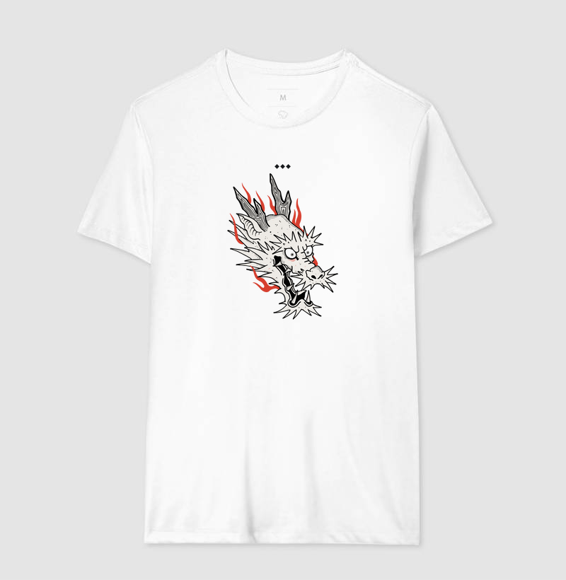 Camiseta Cabeça de Dragão - Imagem 4