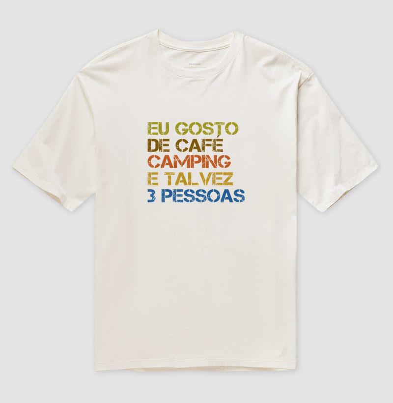Camiseta Oversized Alma Outdoor | Café, Camping & Pouca Gente - Imagem 5