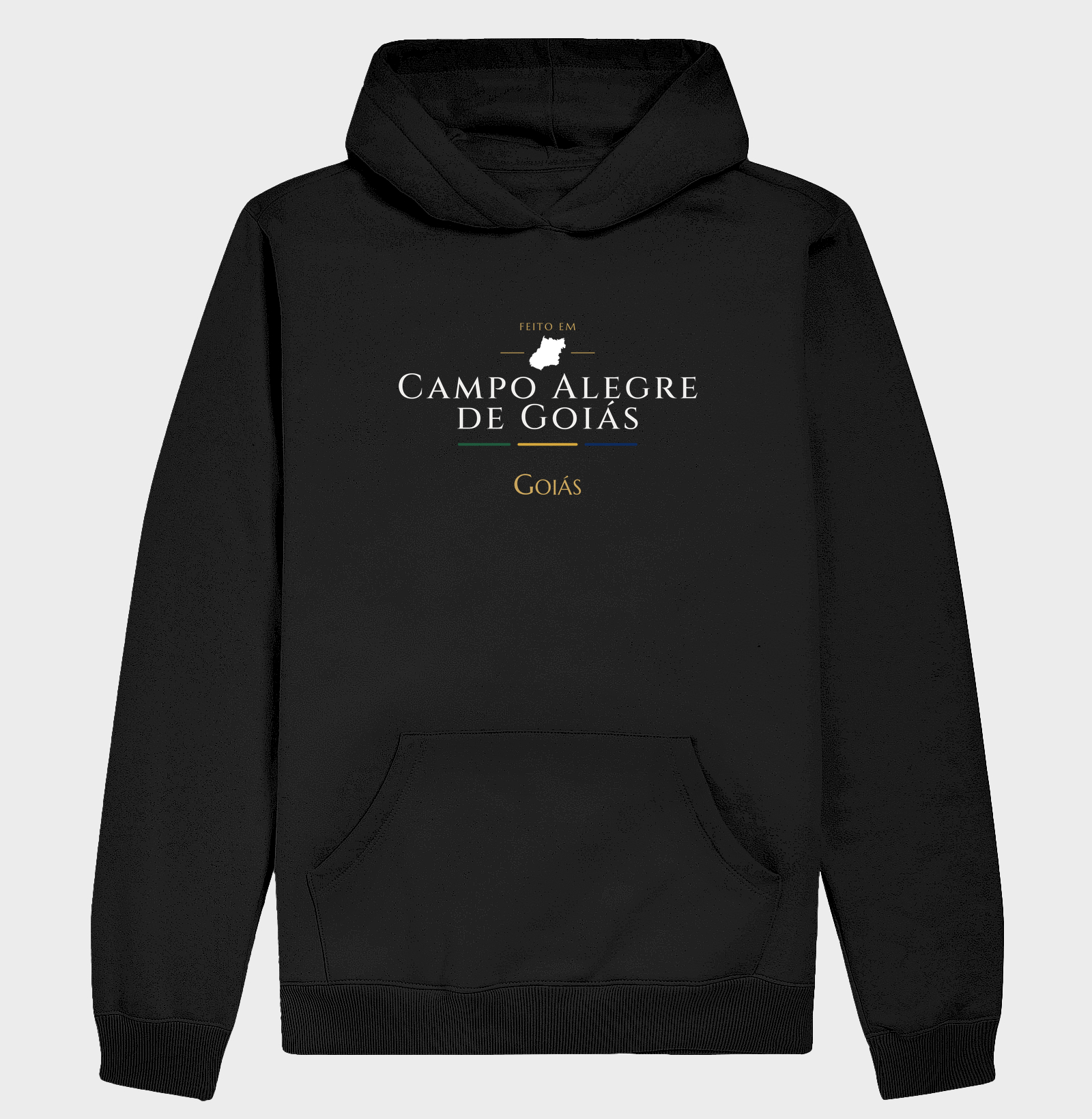 Feito em Campo Alegre de Goiás GO - Hoodie Moletom