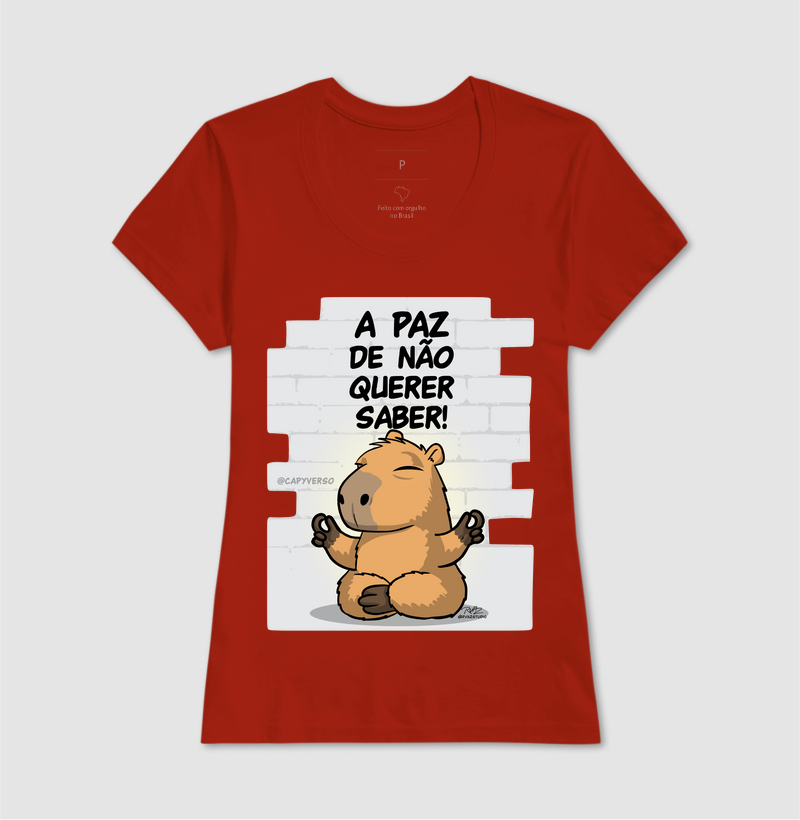 Camiseta Capivara Paz - Imagem 11