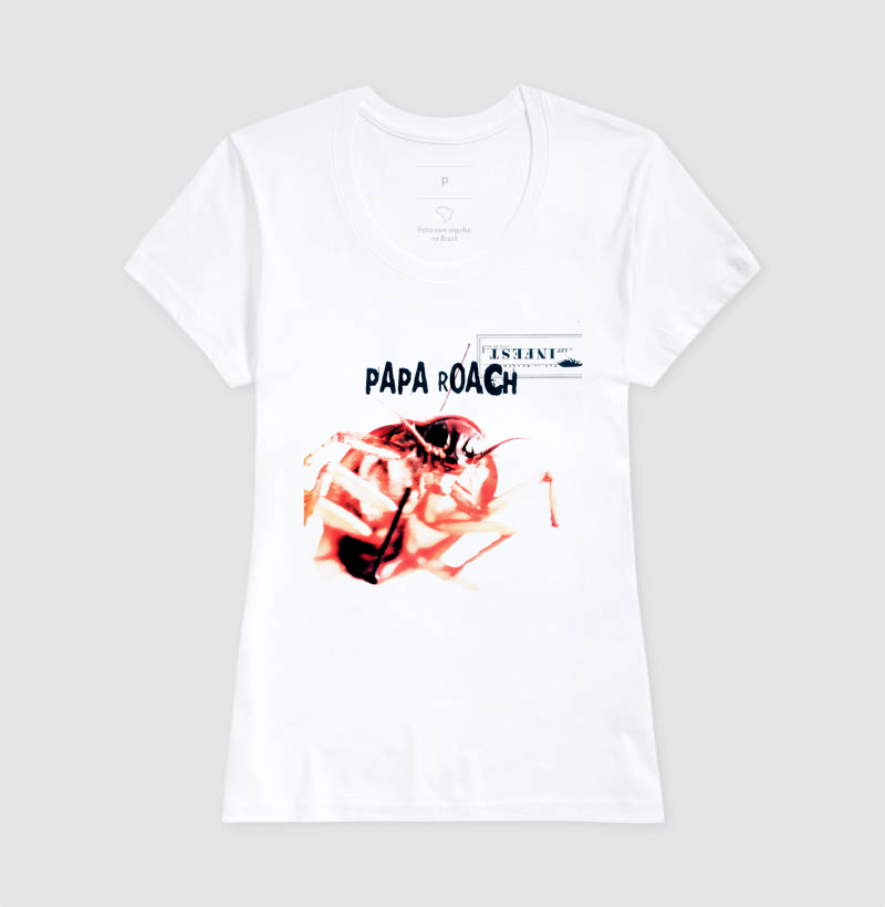 Camiseta Básica - Papa Roach - Imagem 3