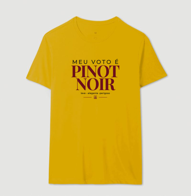 Camiseta “Meu Voto é Pinot Noir” – Wine Minimalista - Imagem 12