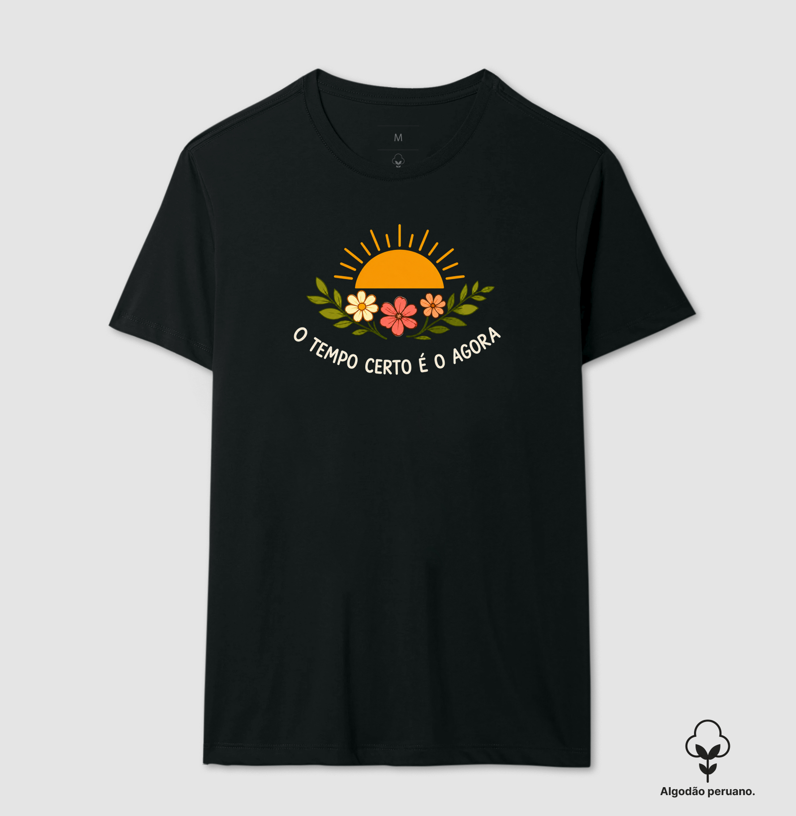 Camiseta O Tempo certo é o agora - Alma Vestida - Imagem 3