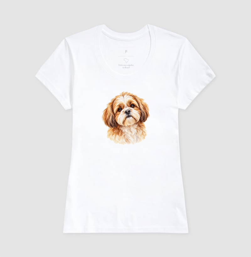 Shih Tzu aquarela - Imagem 5