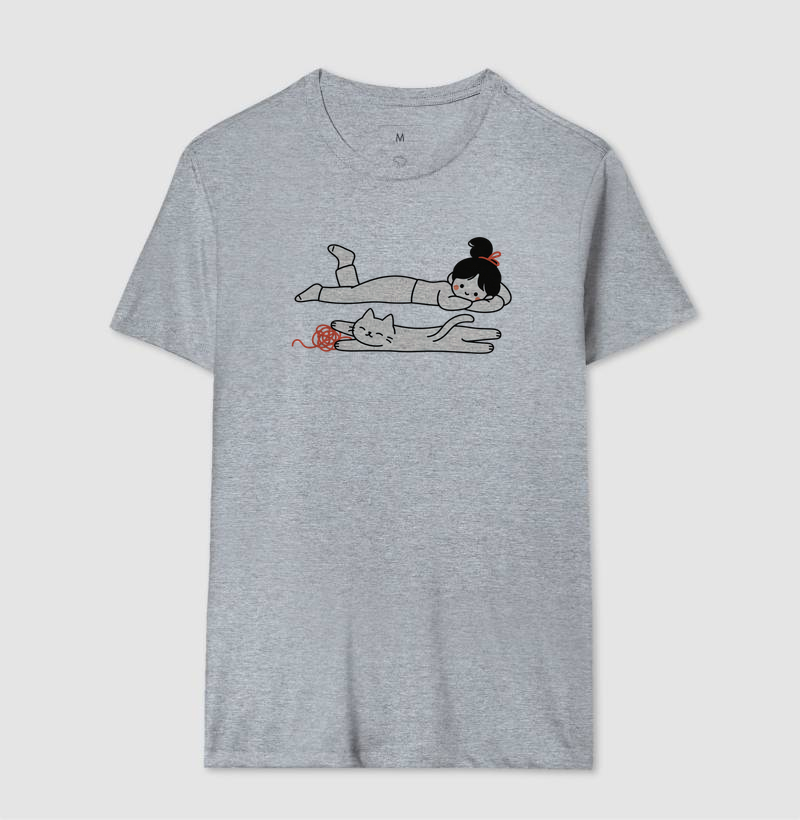 Camiseta Preguiça de Gato - Imagem 8