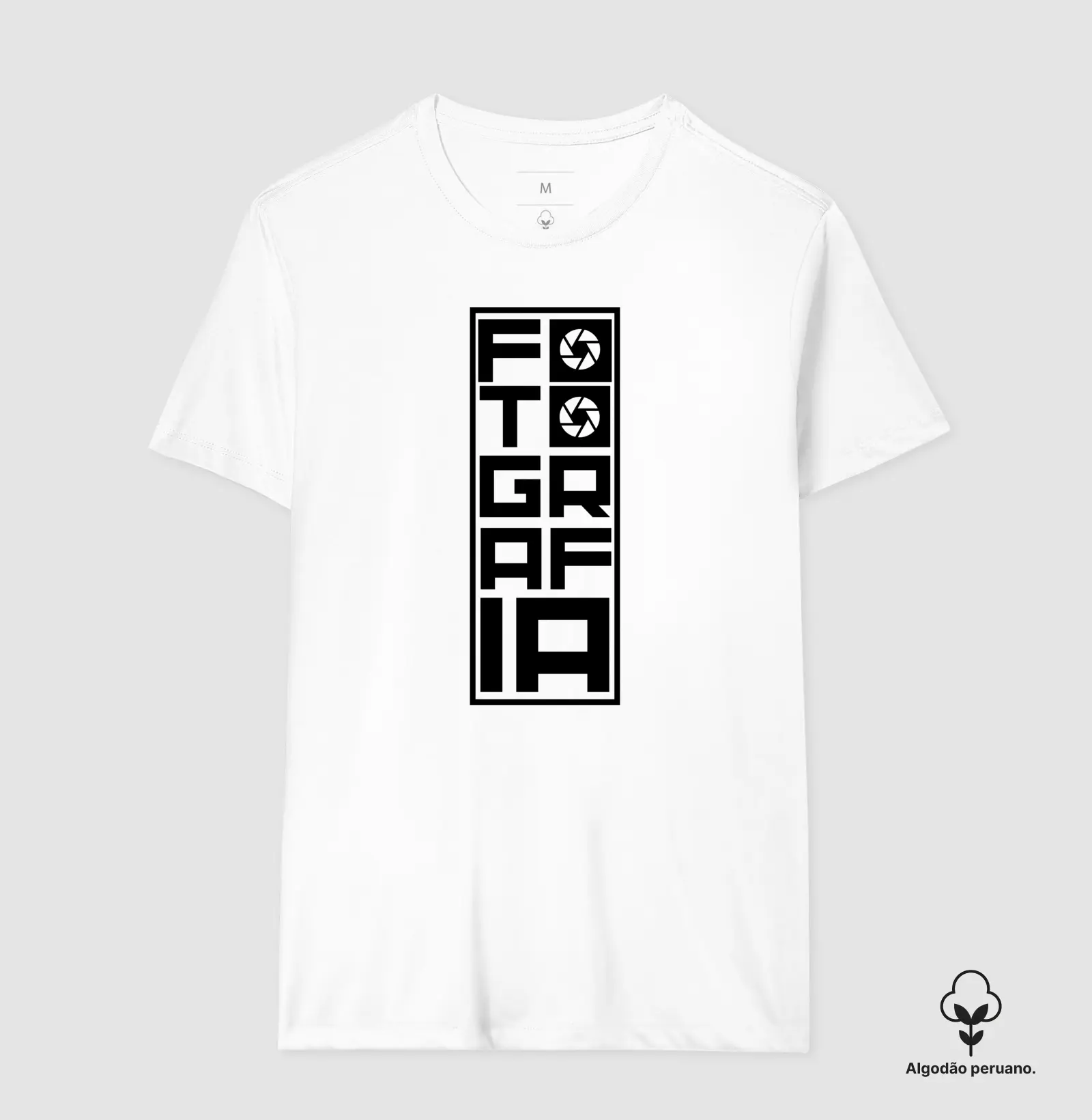 Camiseta Premium algodão Peruano mini fotografia - Imagem 4