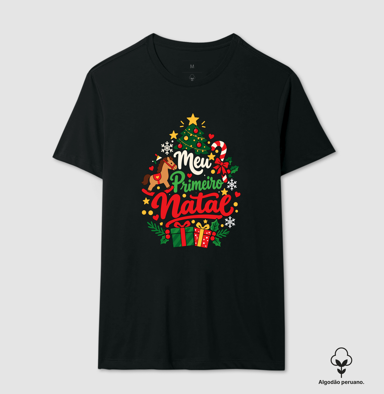 Meu Primeiro Natal – Cavalinho e Presentes - Imagem 3