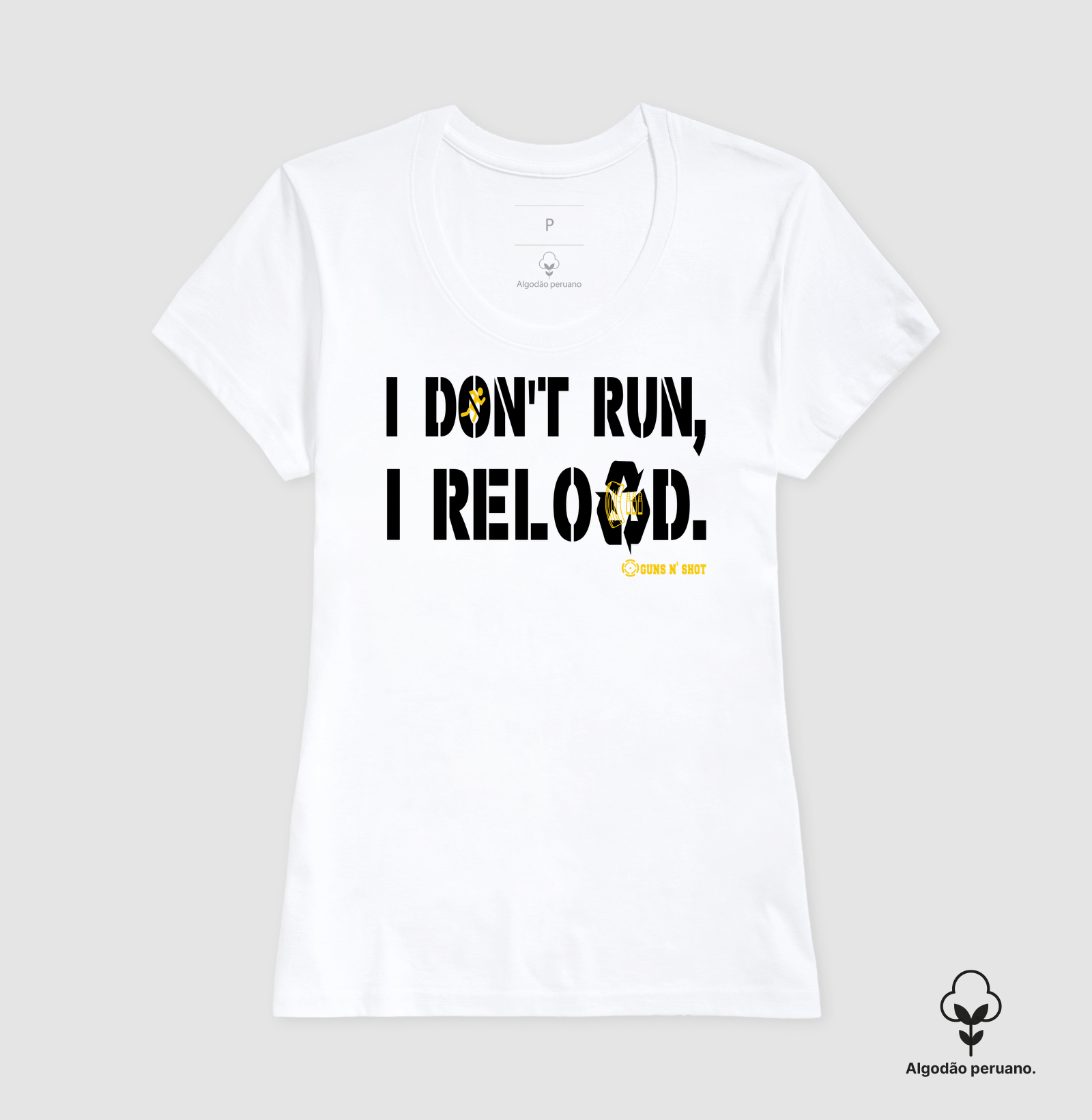 I Don't Run, I Reload CAC Tiro Esportivo - Imagem 9