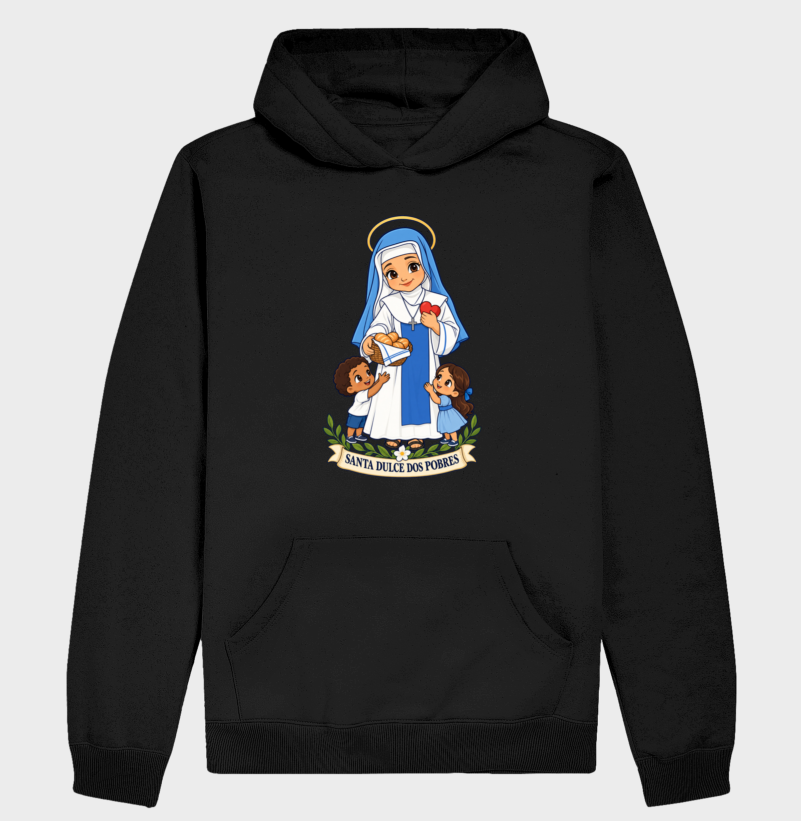 Santa Dulce dos Pobres estilo chibi - Imagem 2