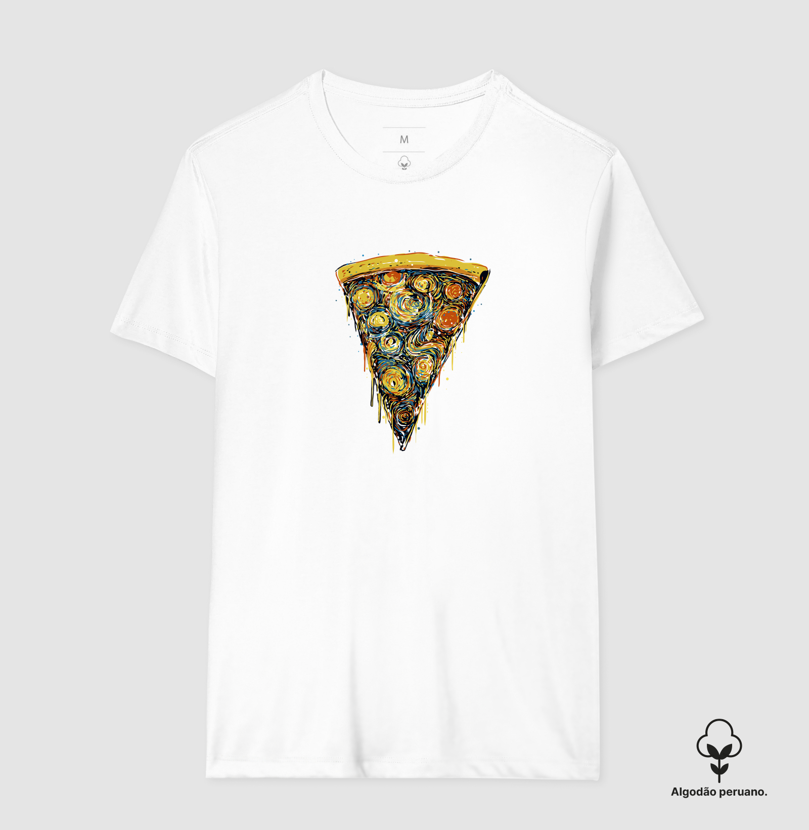 Camiseta Starry Slice Algodão Peruano - Imagem 3
