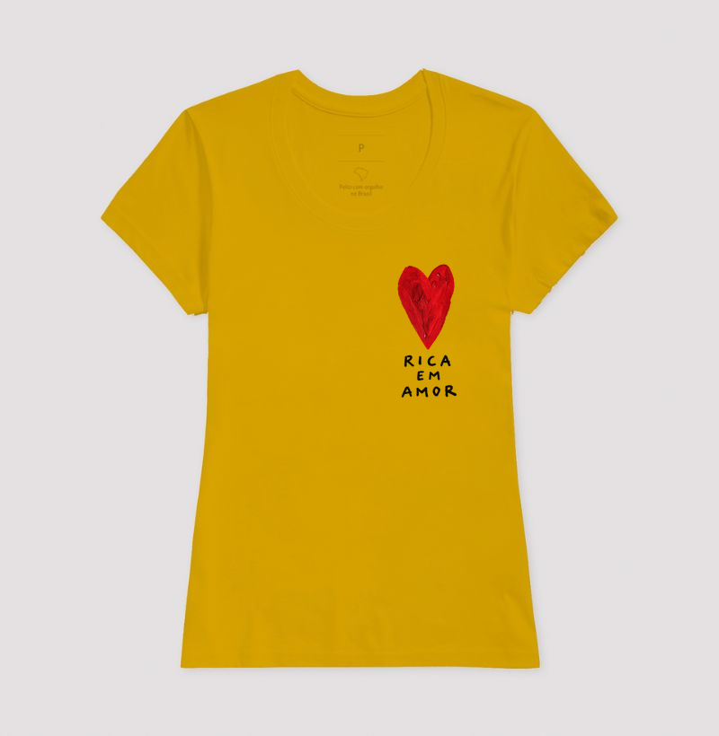 Camiseta Rica em Amor - Imagem 13