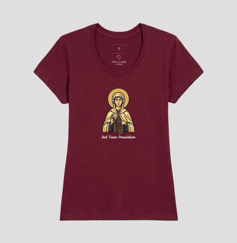 Camiseta Nossa Senhora Sub Tuum Praesidium - Imagem 17
