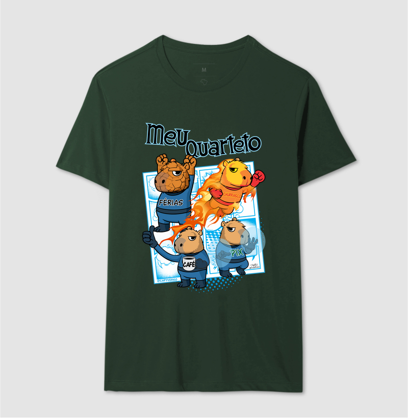 Camiseta Capivara Quarteto - Imagem 12