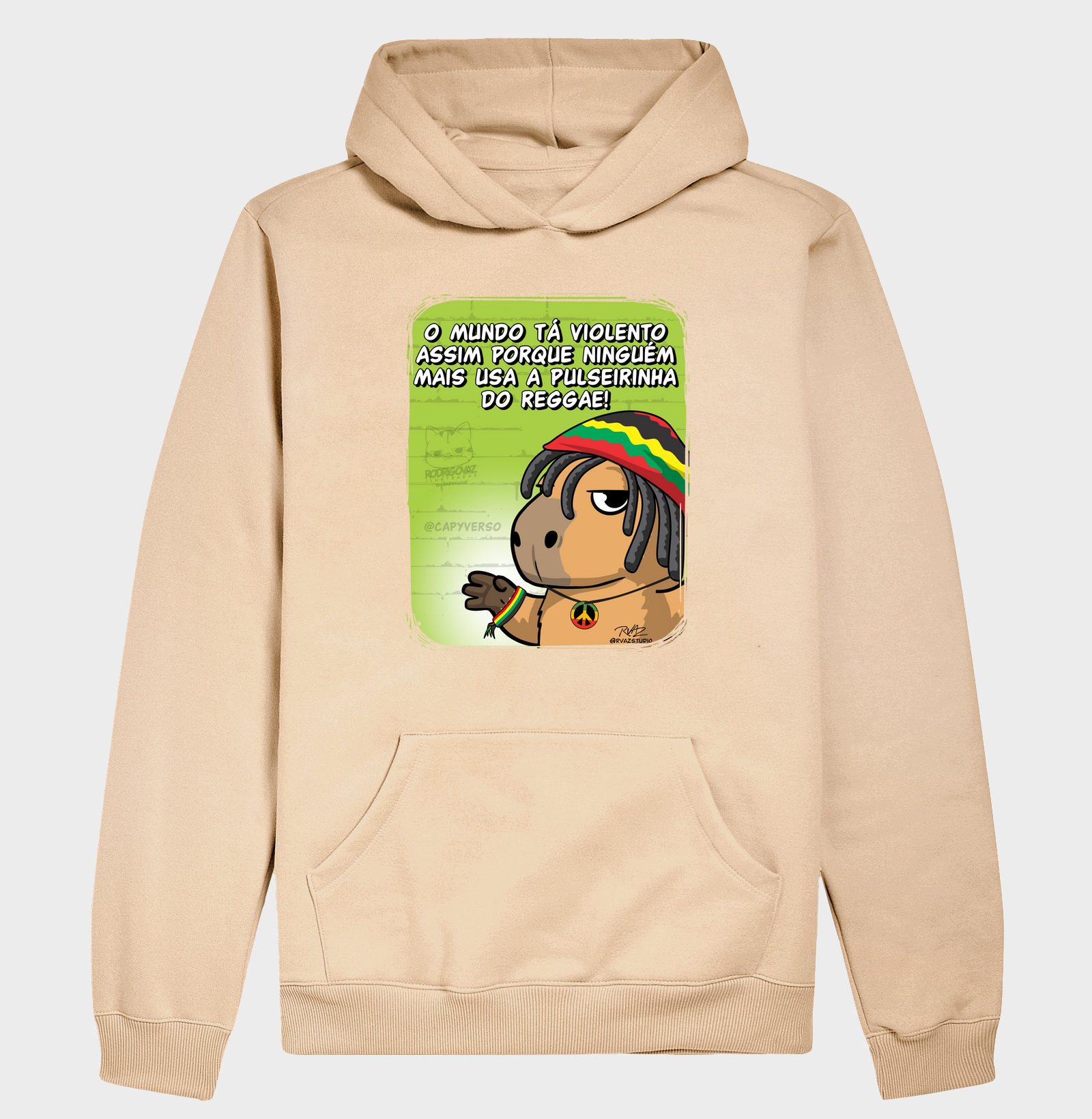 Camiseta Capivara Reggae - Imagem 5