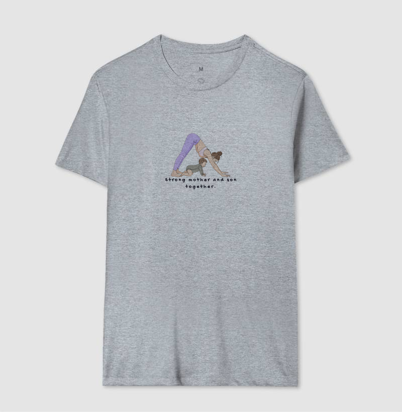 Strong Mother and Son Together - TRENO | Camiseta 100% Algodão - Imagem 8