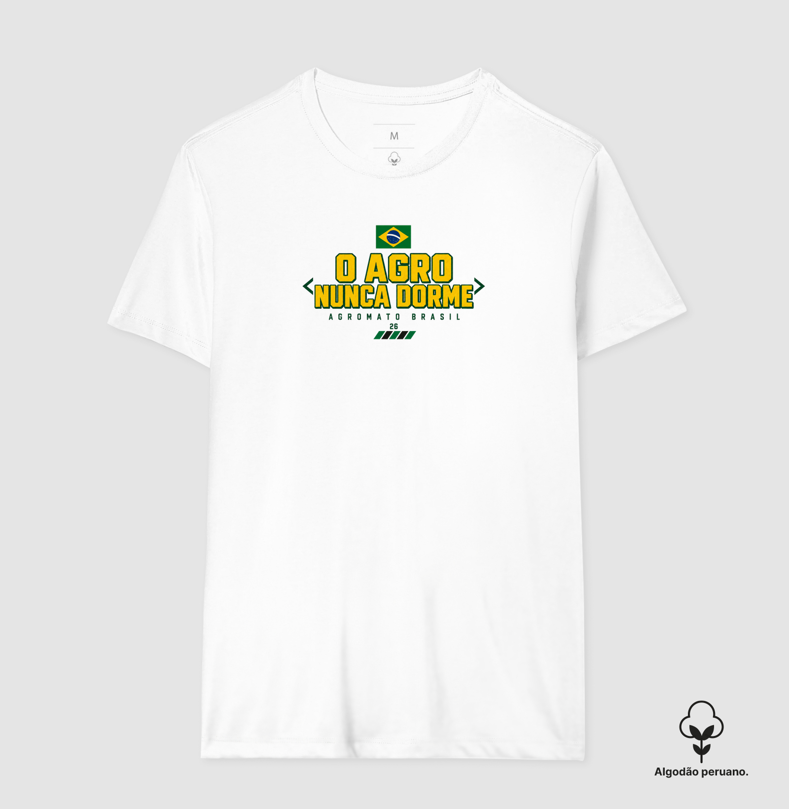 Camiseta O Agro Nunca Dorme - Imagem 2