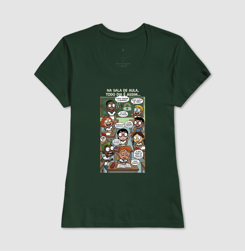 Camiseta Unissex Algodão Todo Dia É Assim - Imagem 21