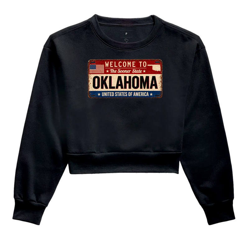 Oklahoma (placa envelhecida) - Imagem 2