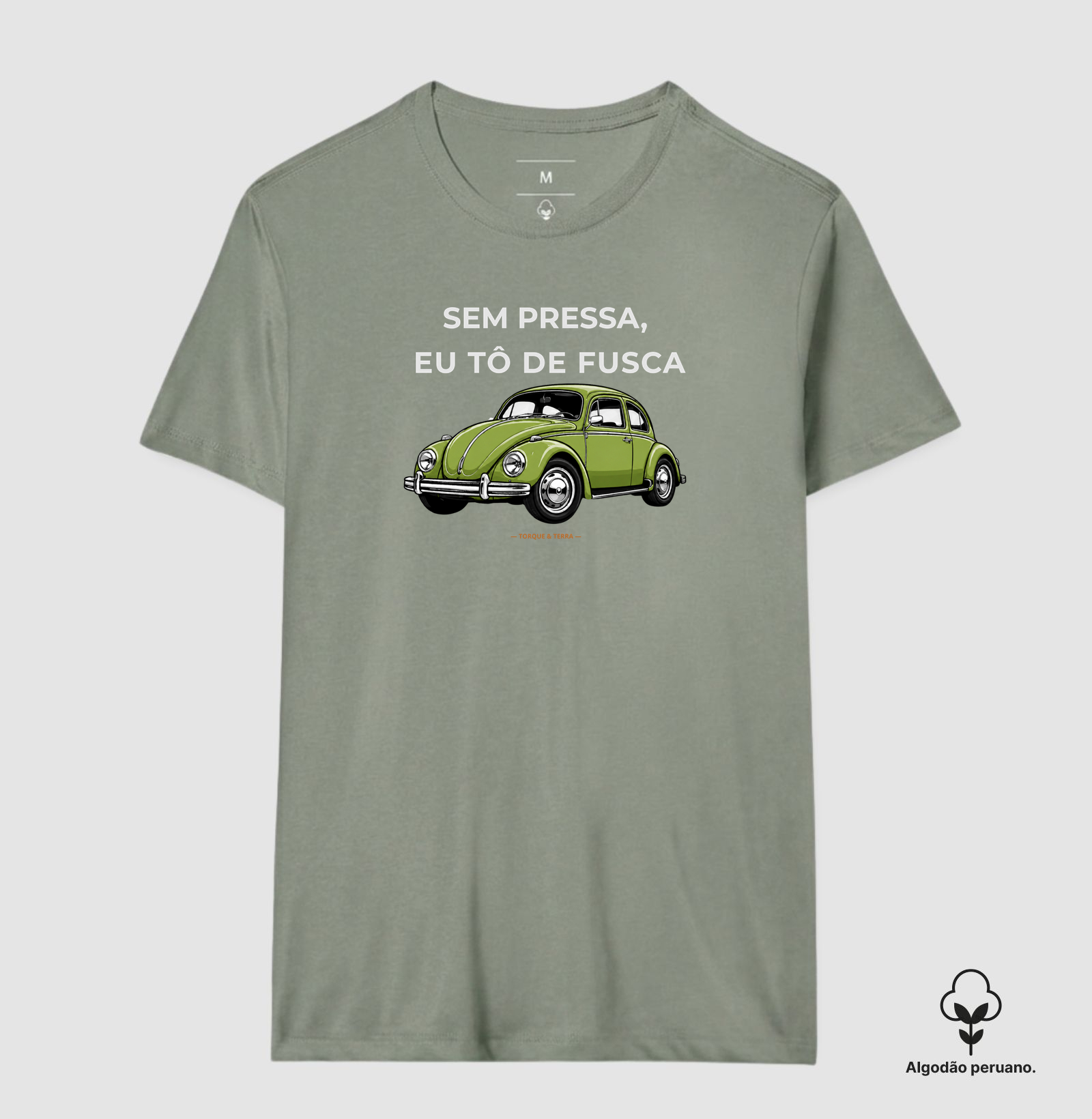 Sem pressa, eu tô de fusca - Verde - Imagem 6