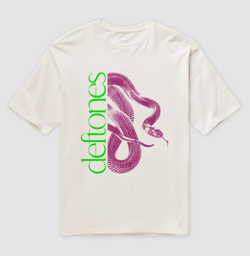 Oversized Unissex - Deftones Private Music - Imagem 3