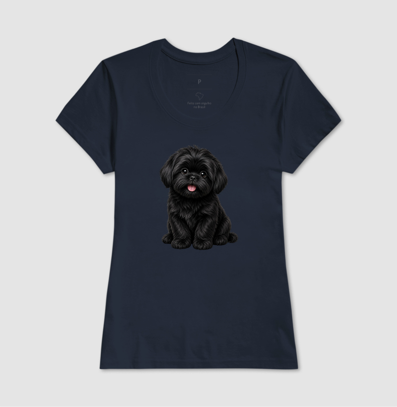 Shih Tzu Preto - Desenho Animado - Imagem 7