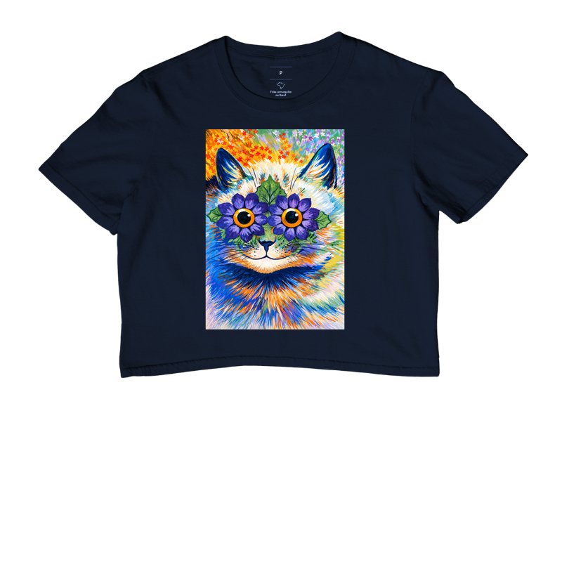 Psychedelic Flower Cat -  Louis Wain - Imagem 4
