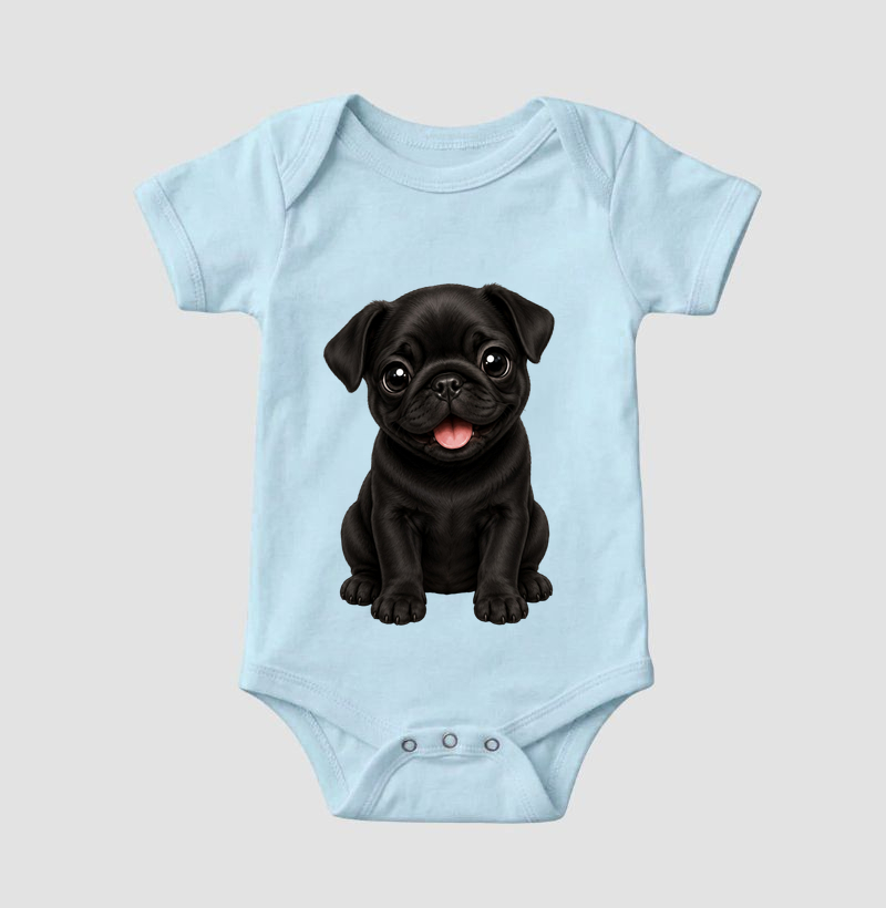 Pug Preto - Desenho Animado - Imagem 4