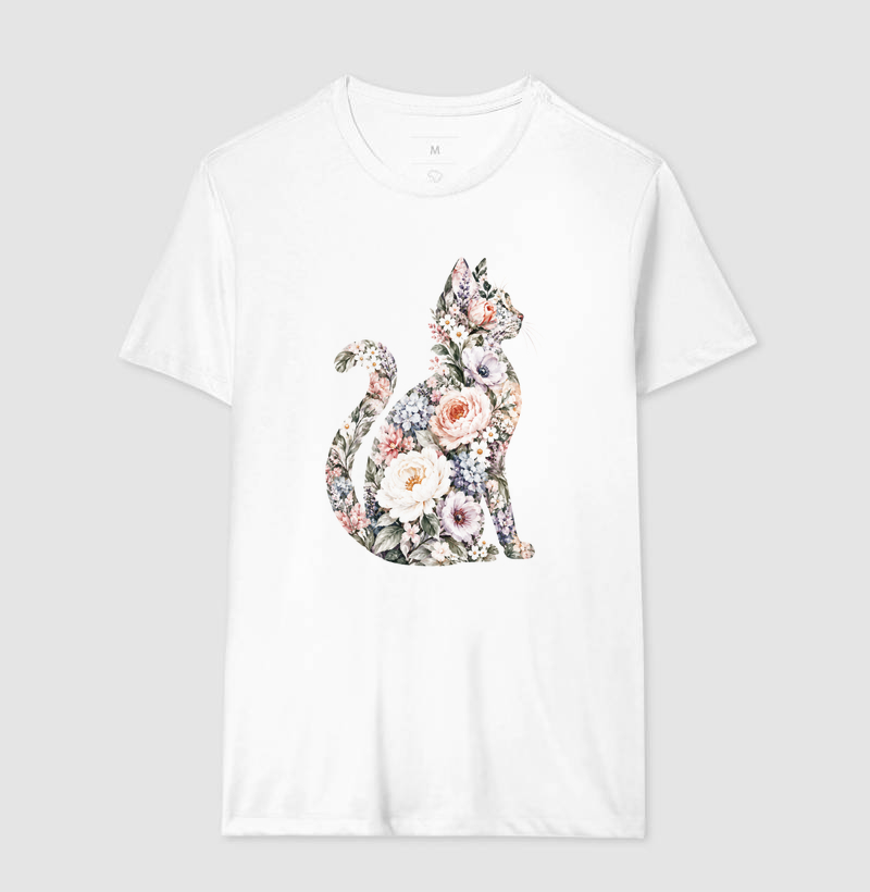 gato floral - Imagem 2