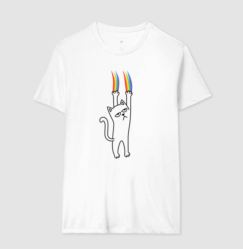 Rainbow Cat — LGBT, Orgulho Gay, Gato Queer, Humor | Ô Bicha! - Imagem 2