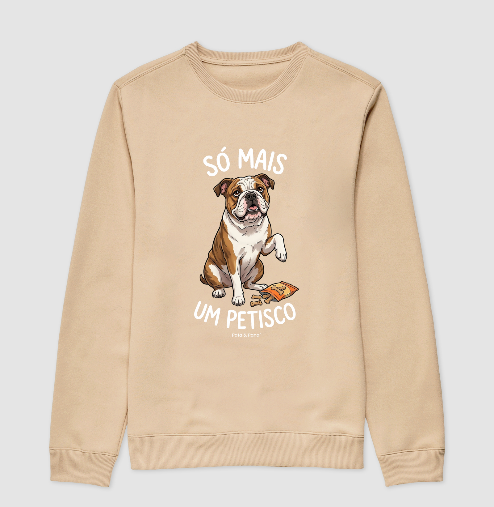 SUÉTER MOLETOM BULLDOGUE INGLÊS PETISCO - Imagem 3