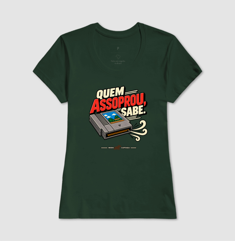 QUEM ASSOPROU SABE - Modo Capivara - Camiseta - Imagem 15