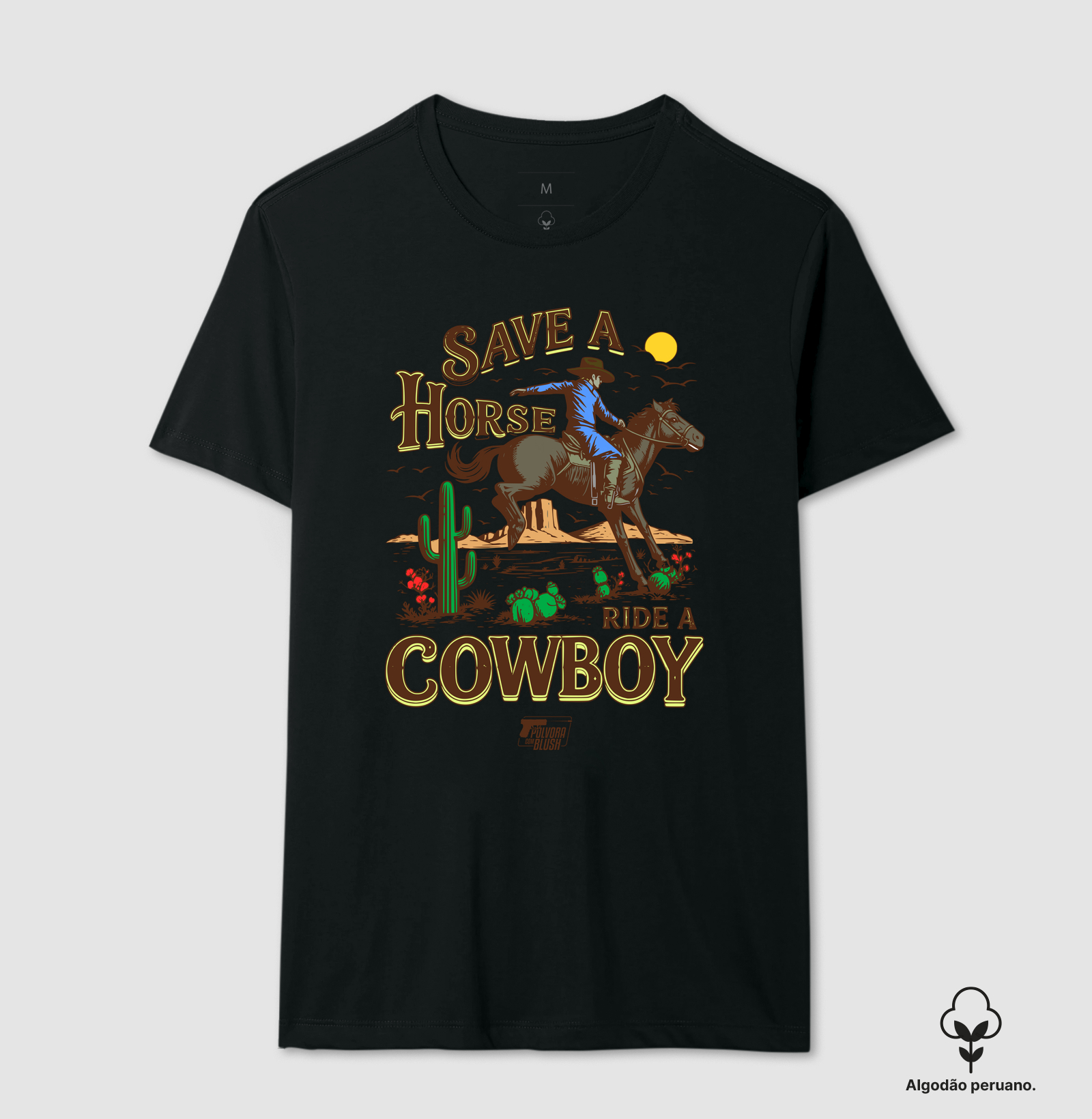 Save a Horse Ride a Cowboy Pólvora com Blush - Imagem 5