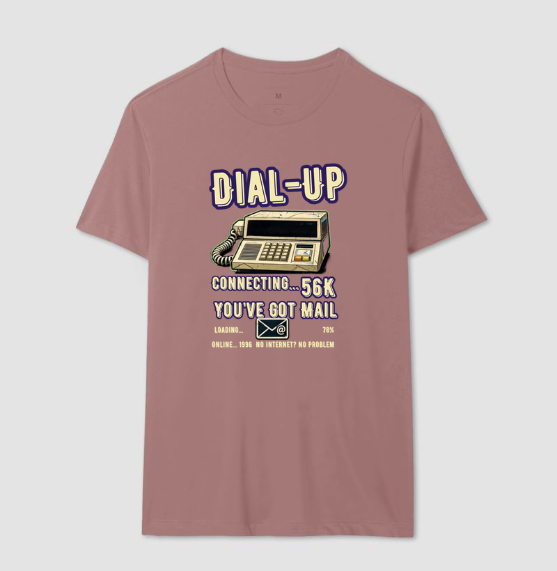  Camiseta Dial-Up - Imagem 16