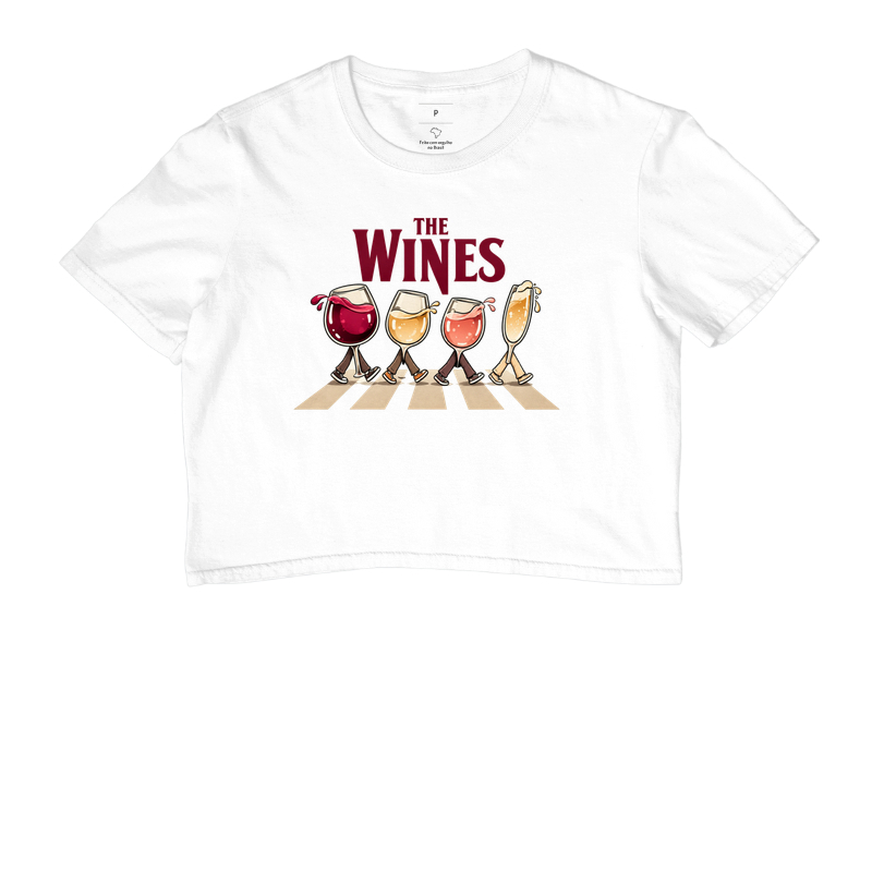 Camiseta The Wines – Taças de Vinho na Faixa de Pedestres - Imagem 3