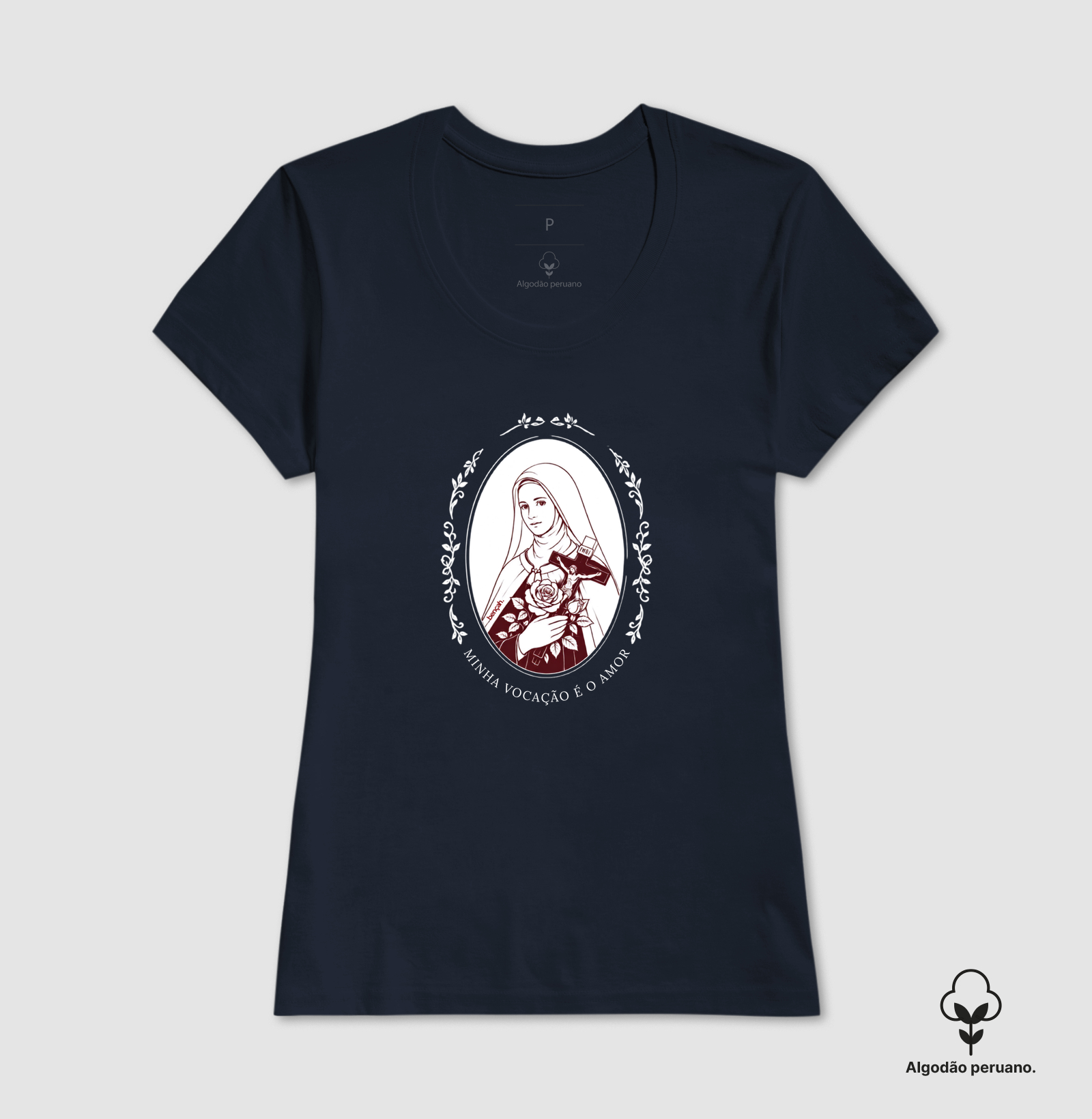Camiseta Premium - Santa Teresinha do Menino Jesus - Imagem 6