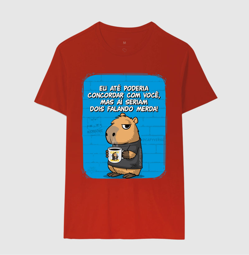 Camiseta Capivara Falando Merda - Imagem 10
