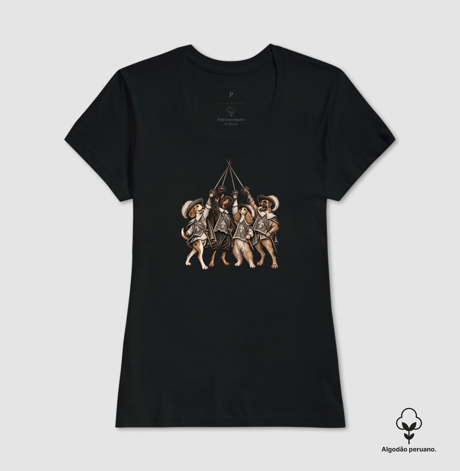 Camiseta D'Artagnan e os Três Mosqueteiros - Imagem 5