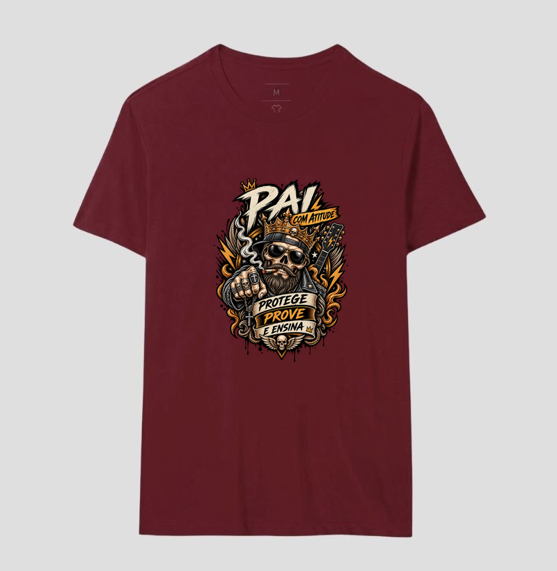 Camiseta Pai Rock N’ Roll - Imagem 9