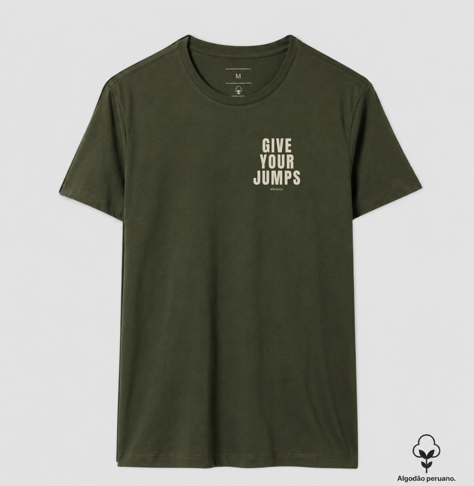 Camiseta Give Your Jumps - Algodão Peruano - Imagem 5