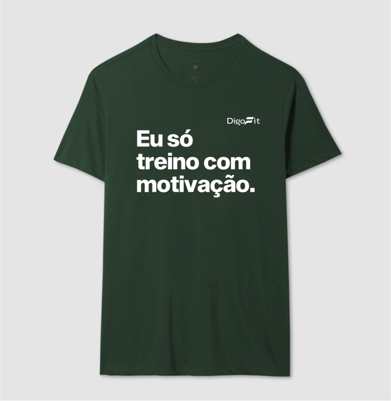 CAMISETA ACADEMIA EU SÓ TREINO COM MOTIVAÇÃO - Imagem 12