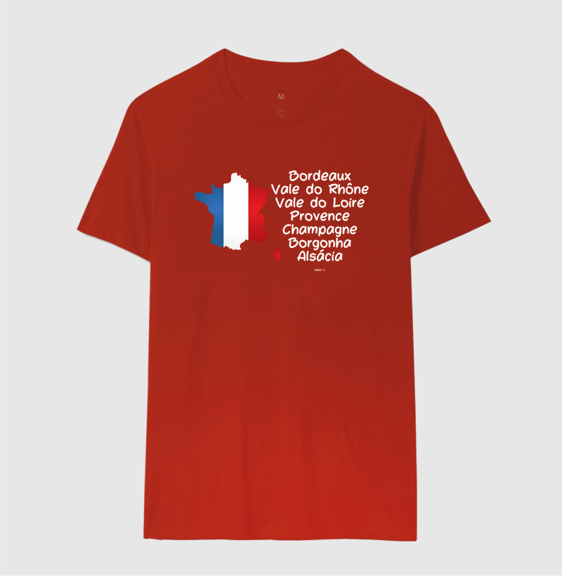 Camiseta Vinho - Regiões da França - Imagem 11