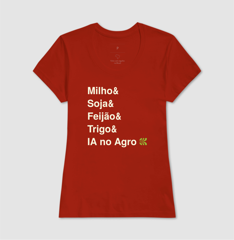 Camiseta Milho & Soja & Feijão & Trigo - Imagem 7