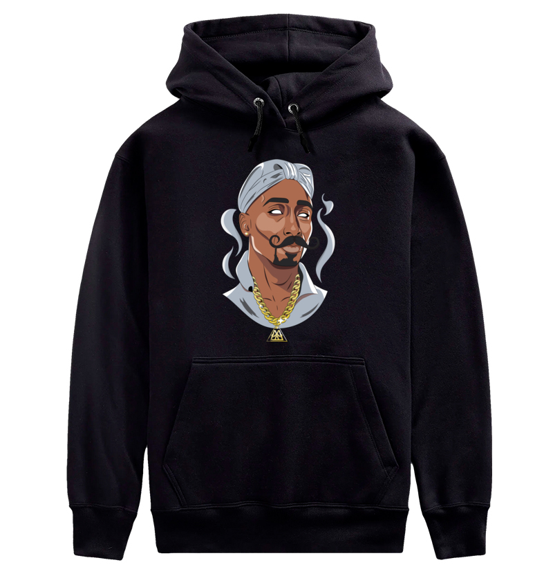 Moletom Mustache Tupac