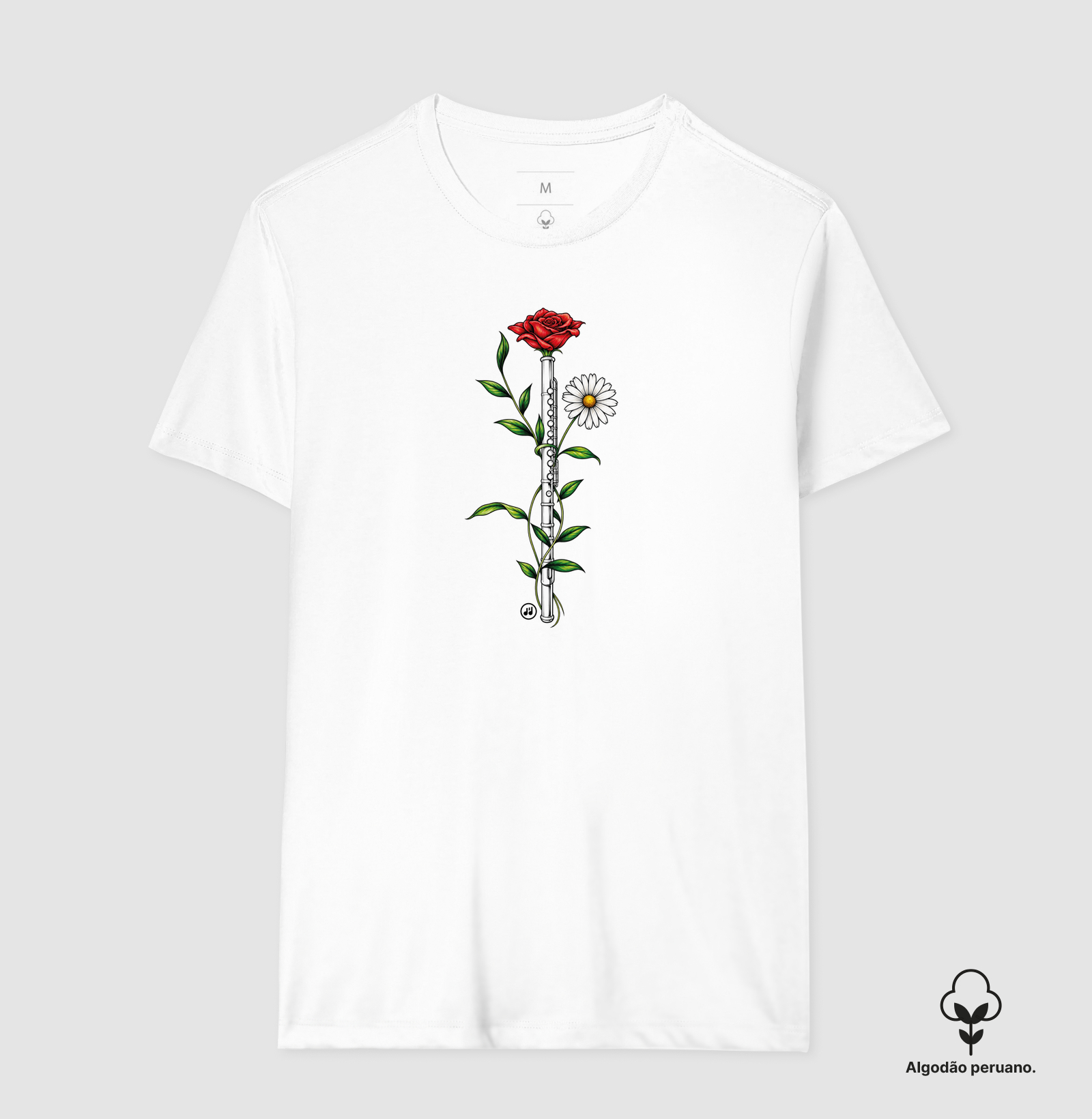 Flauta Transversal e Flores - Imagem 8