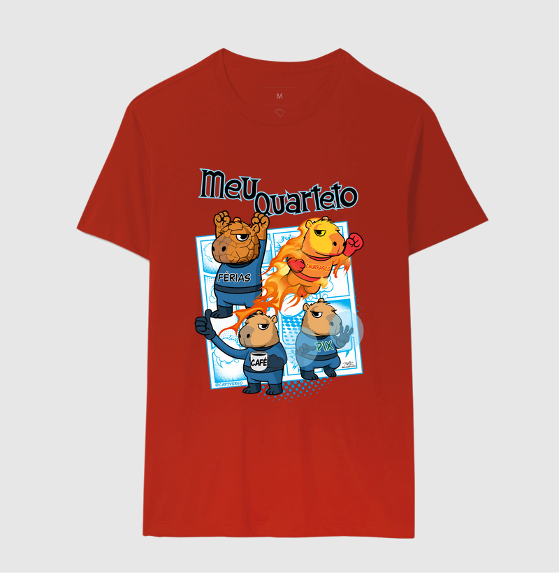 Camiseta Capivara Quarteto - Imagem 10