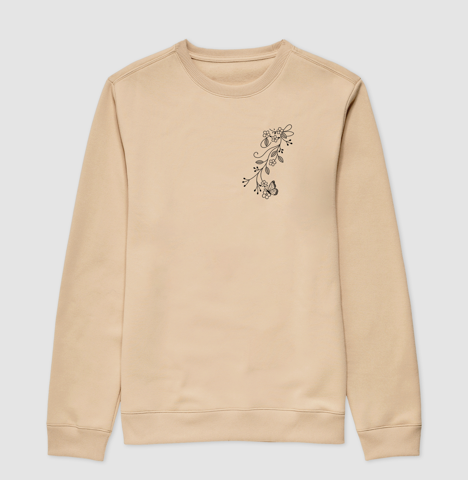 Camiseta Borboleta em Flor - Imagem 3