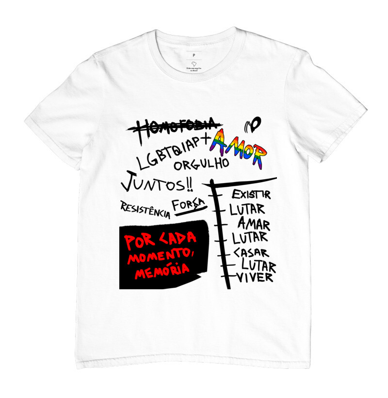 Camiseta BugMe Existir Lutar