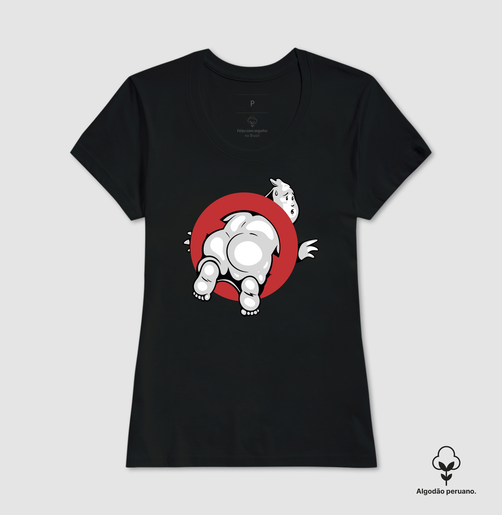 Camiseta Algodão Peruano Who You Gonna Call - Imagem 3