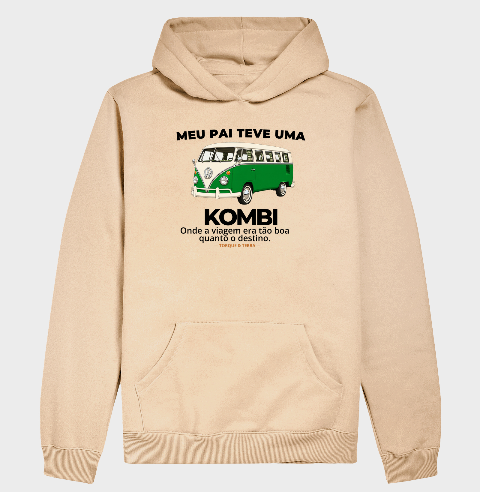 Meu pai teve uma - KOMBI - verde com off-white - Imagem 5